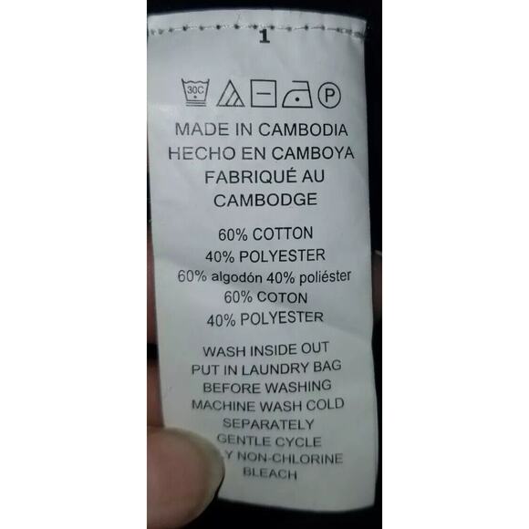 Michael Kors Women's Sweater L Black Buttons Classic‎ Lightweight Layering EUC - Picture 7 of 8